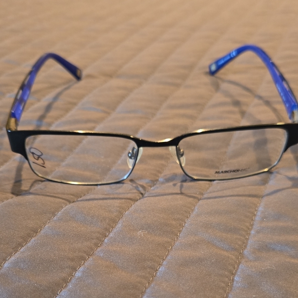 Black and Blue Men's Glasses
